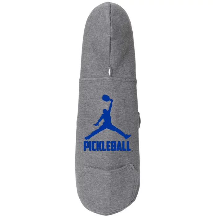 NavyBlue Pickleball Sports Logo Doggie 3-End Fleece Hoodie