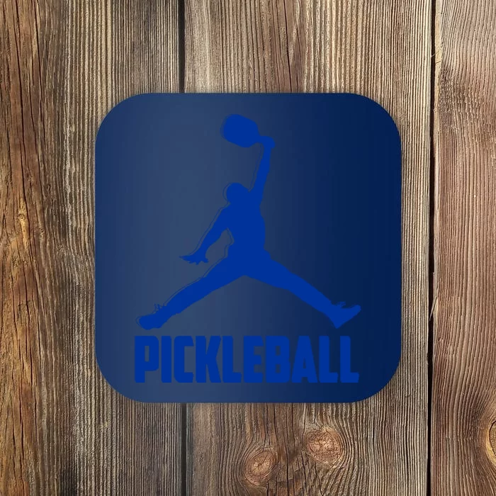 NavyBlue Pickleball Sports Logo Coaster