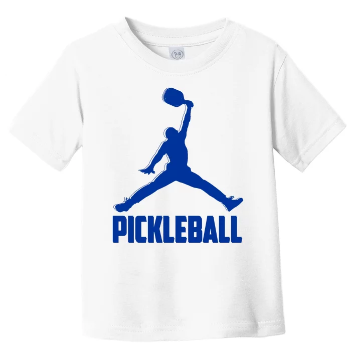 NavyBlue Pickleball Sports Logo Toddler T-Shirt