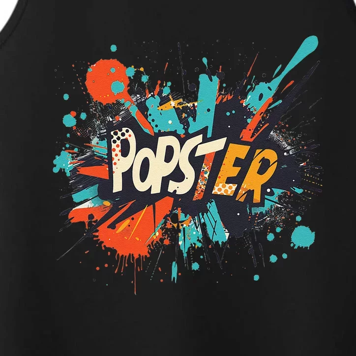 Nice Popster Statement Performance Tank