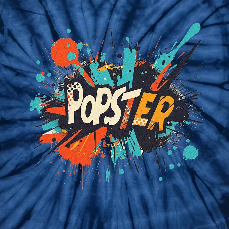 Nice Popster Statement Tie-Dye T-Shirt