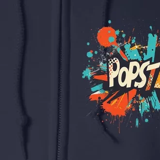 Nice Popster Statement Full Zip Hoodie