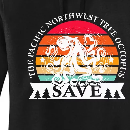 Northwest Pacific Tree Octopus The Save Women's Pullover Hoodie