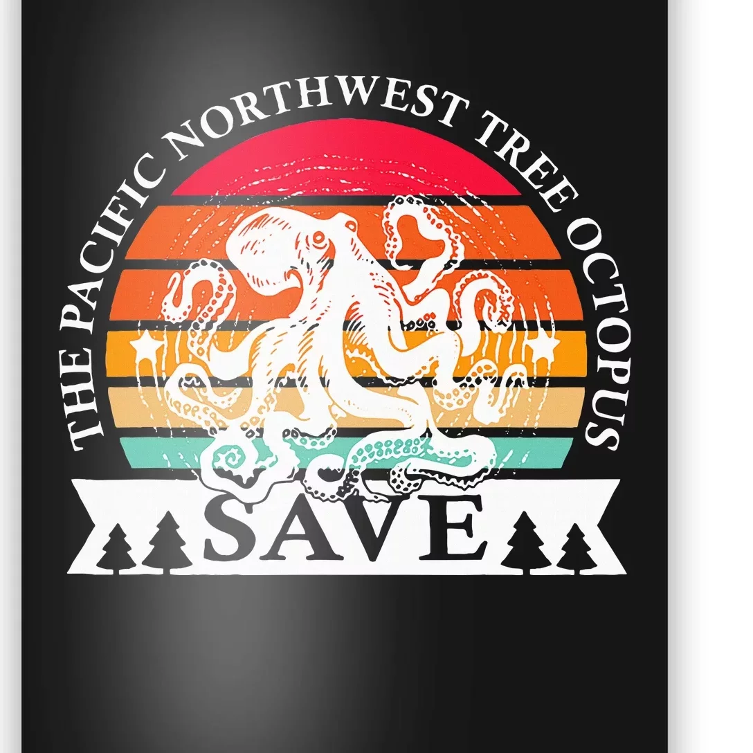 Northwest Pacific Tree Octopus The Save Poster