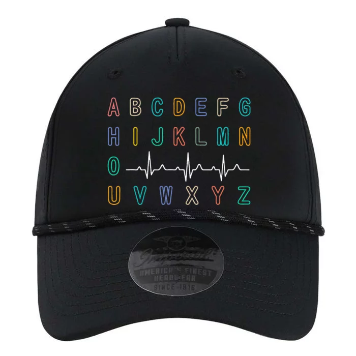 Nurse PQRST Test ABCs Ekg Strip Alphabet Funny Nurses Jokes Performance The Dyno Cap