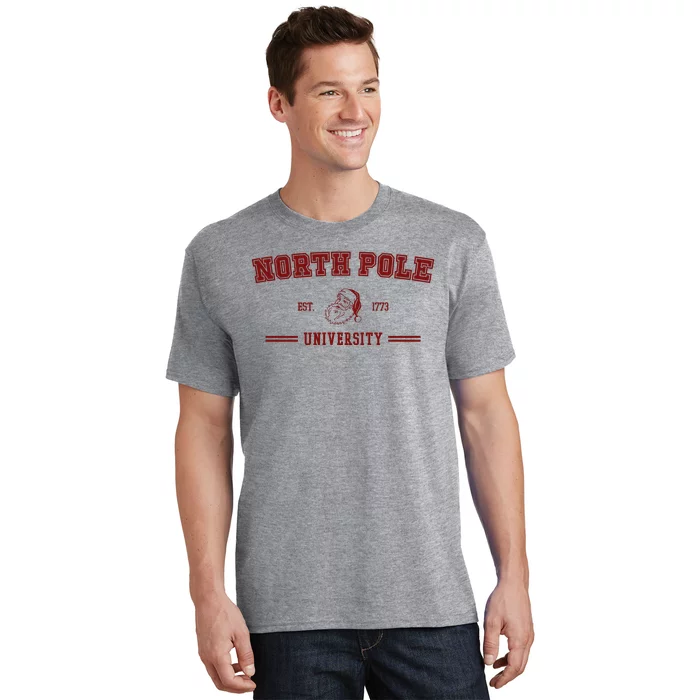 North Pole University Est 1773 Christmas T-Shirt