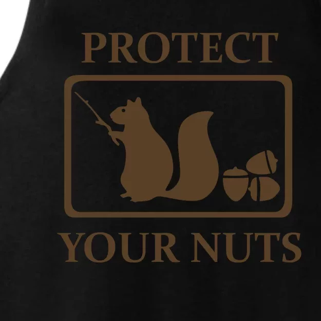 New Protect Your Nuts Ladies Tri-Blend Wicking Tank