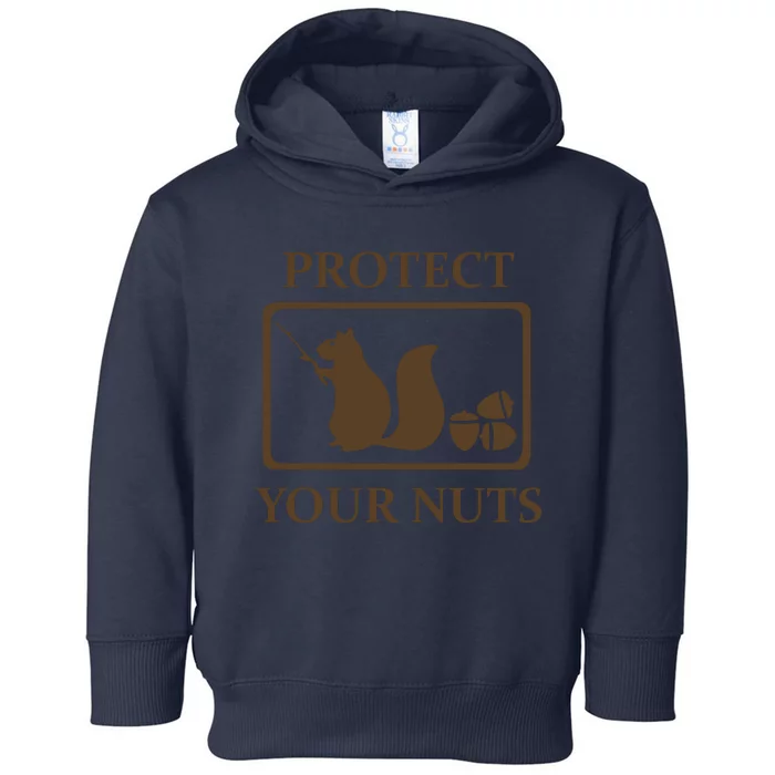 New Protect Your Nuts Toddler Hoodie