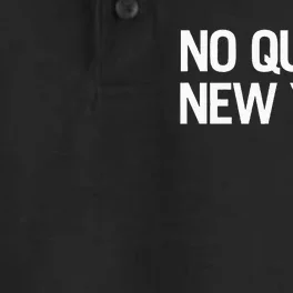 No Quitting In New York Dry Zone Grid Performance Polo