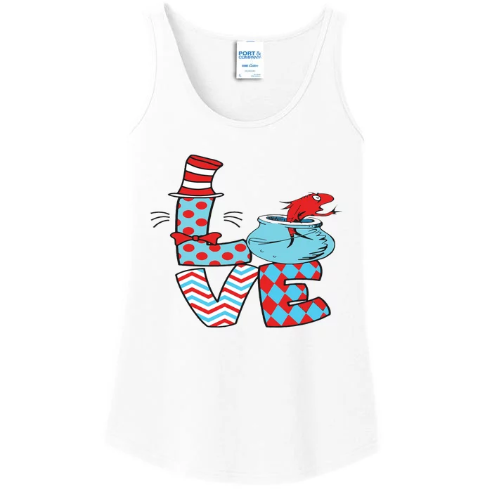 National Read Across America Day Funny Teacher Life Ladies Essential Tank