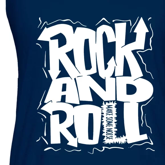 Noisy Rock And Roll Ladies Essential Flowy Tank