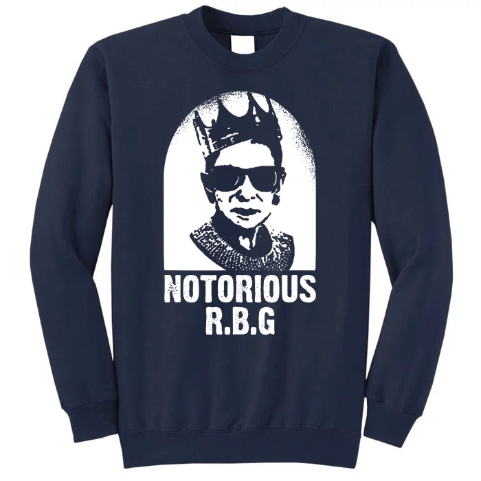 Notorious R B G Rbg Ruth Bader Ginsburg Feminist Political Gift Tall Sweatshirt