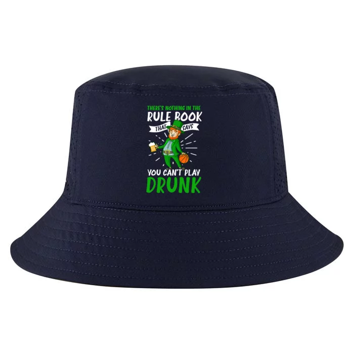 Nothing Rule Book Play Drunk Design St Patricks Basketball Gift Cool Comfort Performance Bucket Hat