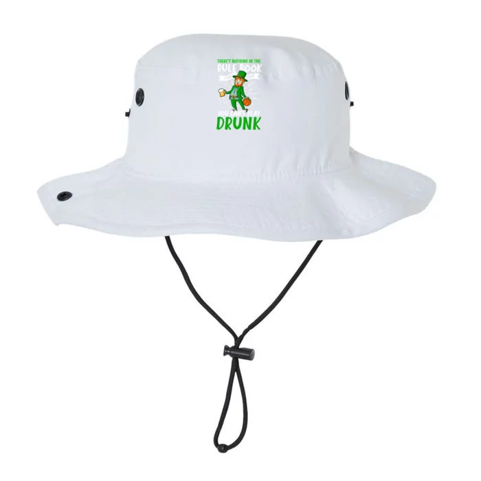 Nothing Rule Book Play Drunk Design St Patricks Basketball Gift Legacy Cool Fit Booney Bucket Hat