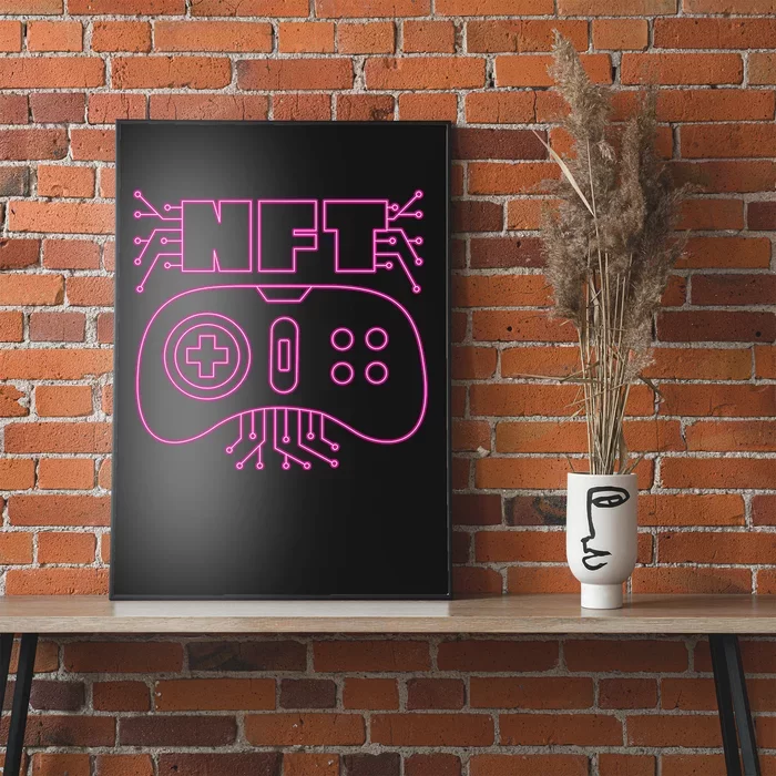 NFT Retro Controller Poster