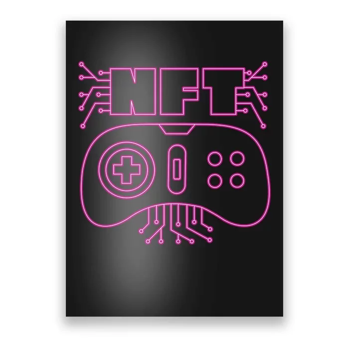 NFT Retro Controller Poster