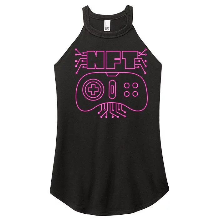 NFT Retro Controller Women’s Perfect Tri Rocker Tank