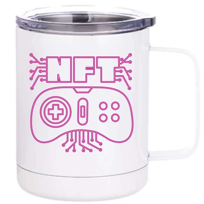 NFT Retro Controller Front & Back 12oz Stainless Steel Tumbler Cup