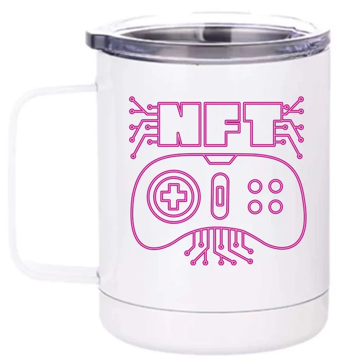 NFT Retro Controller Front & Back 12oz Stainless Steel Tumbler Cup