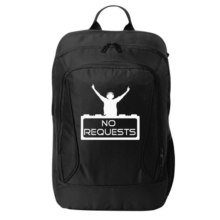 No Requests DJ Cool DJ Gear Music DJ S Deejay City Backpack