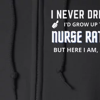 Nurse Ratched Funny Design Nursing Movie Character Gift Idea Full Zip Hoodie