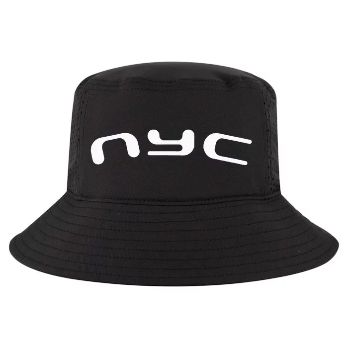 Nyc Retro Futurism Cool Comfort Performance Bucket Hat