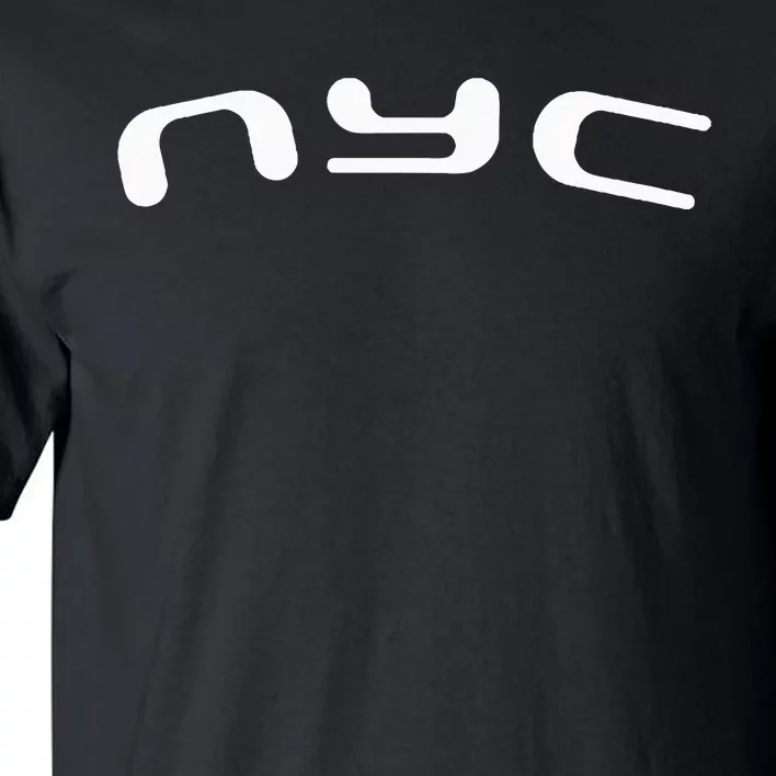 Nyc Retro Futurism Tall T-Shirt