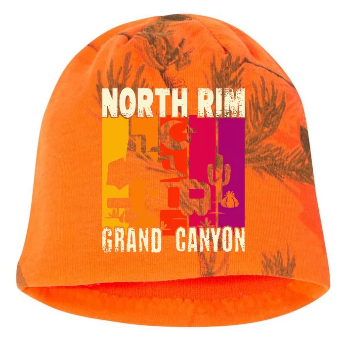 North Rim Grand Canyon Camping Kati - Camo Knit Beanie