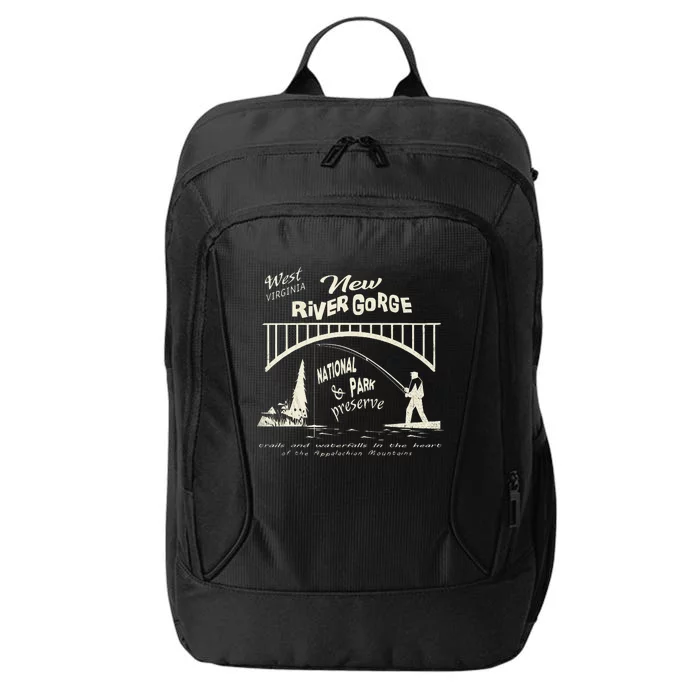 New River Gorge Appalachian Mountains City Backpack