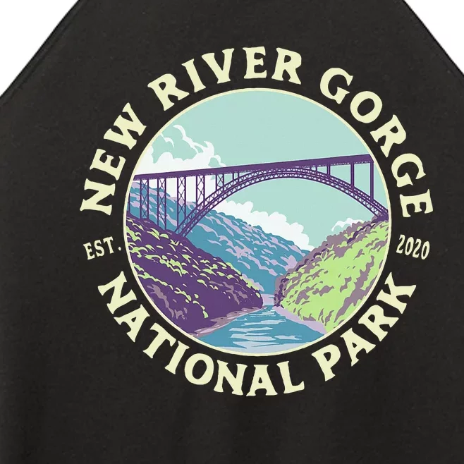 New River Gorge National Park And Preserve West Virginia Women’s Perfect Tri Rocker Tank