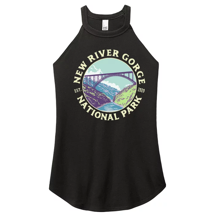 New River Gorge National Park And Preserve West Virginia Women’s Perfect Tri Rocker Tank