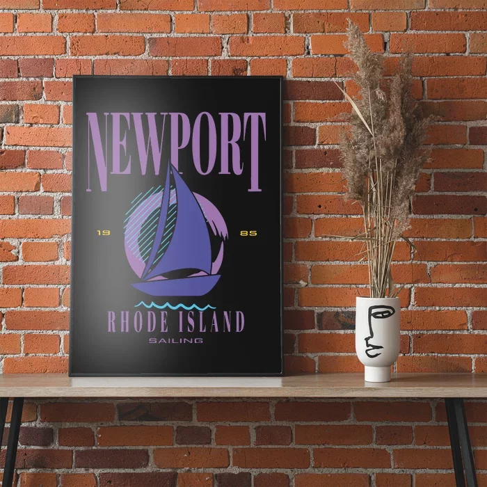 Newport Rhode Island Saling Poster