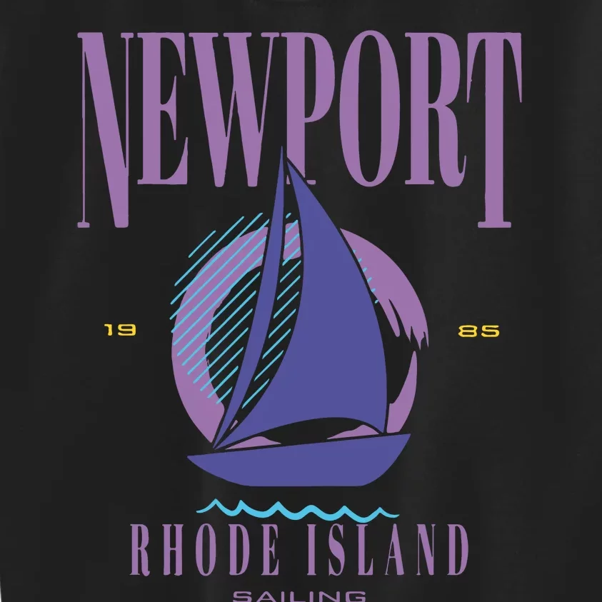 Newport Rhode Island Saling Kids Sweatshirt