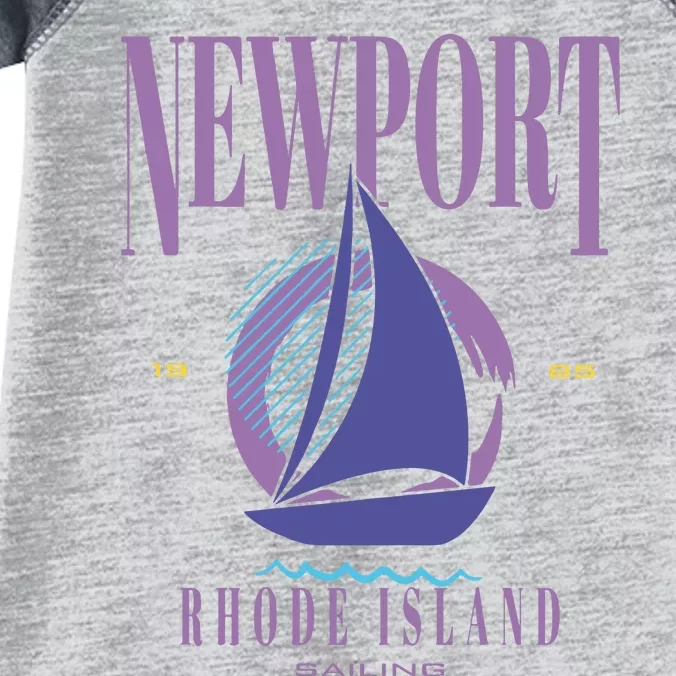 Newport Rhode Island Saling Infant Baby Jersey Bodysuit