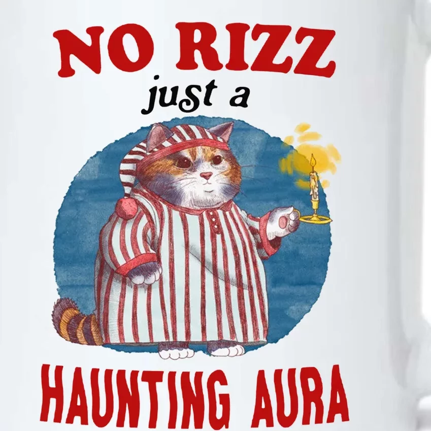 No Rizz Just Haunting Aura Black Color Changing Mug