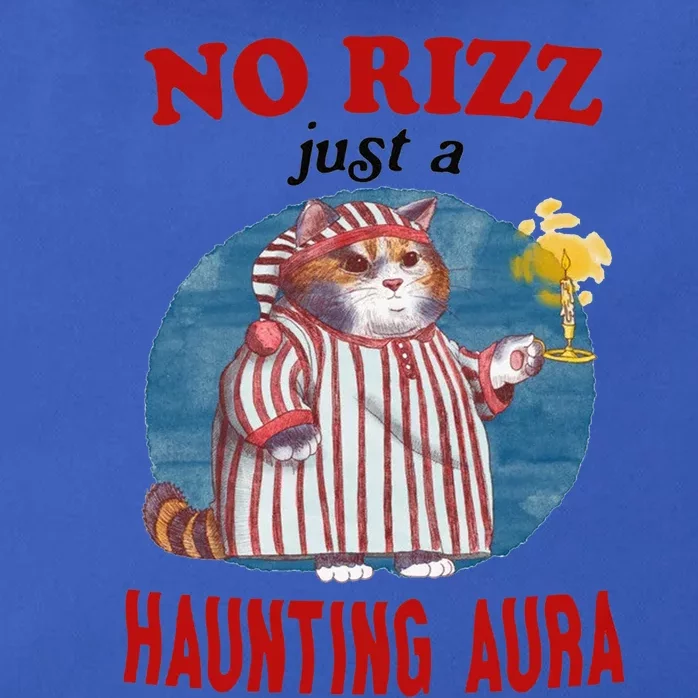 No Rizz Just Haunting Aura Zip Tote Bag