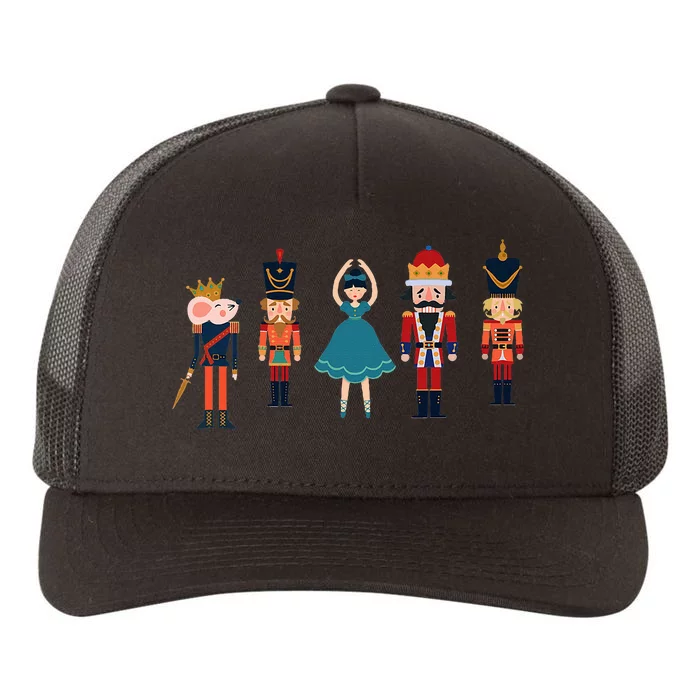 Nutcracker Ratmouse King Soldier Princess Ballet Christmas Yupoong Adult 5-Panel Trucker Hat