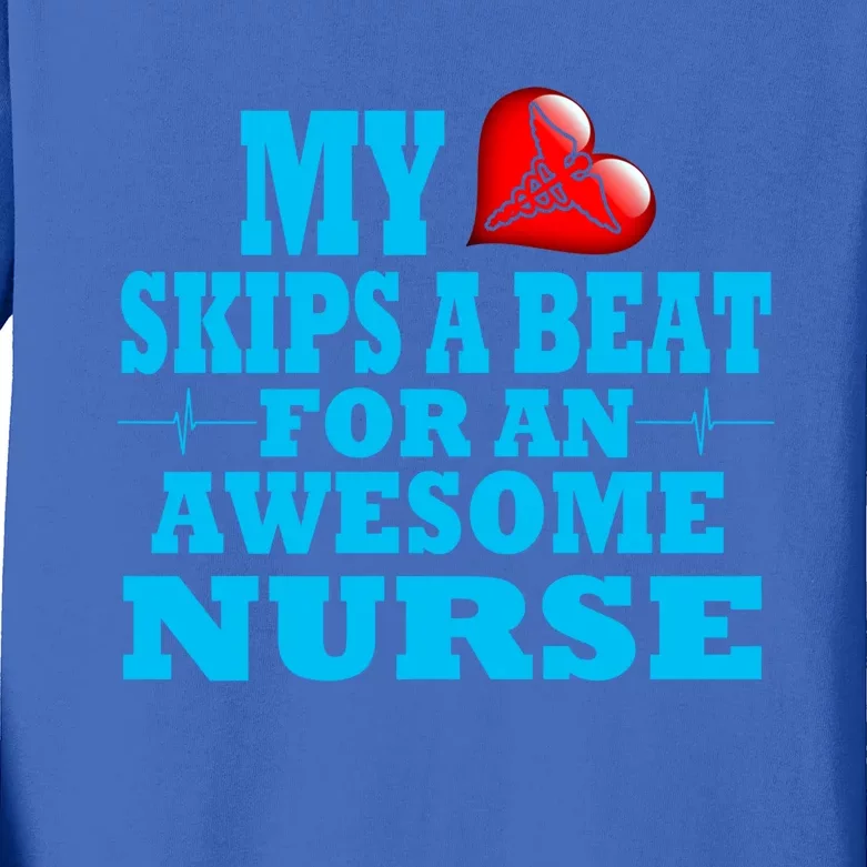 Nurse Rn Lpn Valentines Specialized Nursing Job Loved One Cute Gift Kids Long Sleeve Shirt