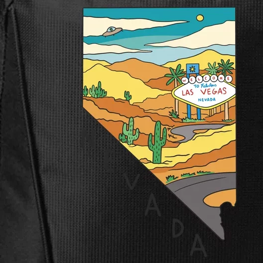 Nevada Retro Las Vegas City Backpack