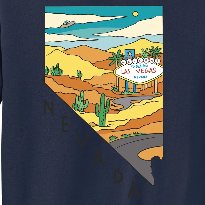 Nevada Retro Las Vegas Sweatshirt