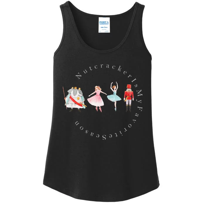 Nutcracker Rat Mouse King Princess Is My Favorite Season Ladies Essential Tank