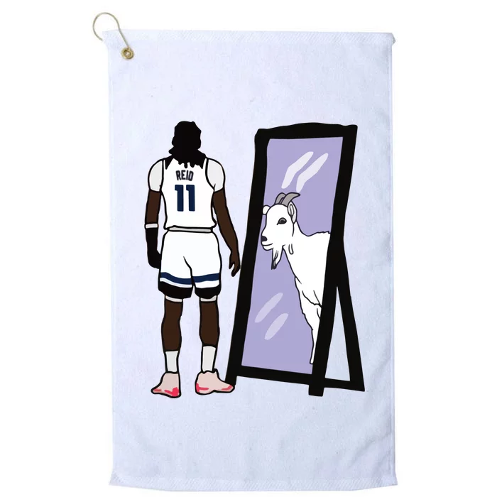 Reid Mirror Goat Platinum Collection Golf Towel