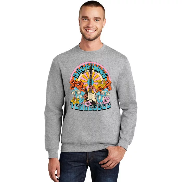 Nashville Retro Music City Trip Nash Bash Bach Tall Sweatshirt