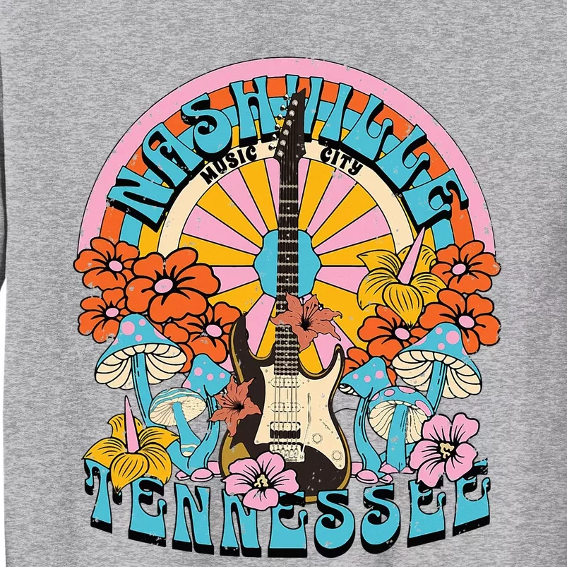 Nashville Retro Music City Trip Nash Bash Bach Tall Sweatshirt