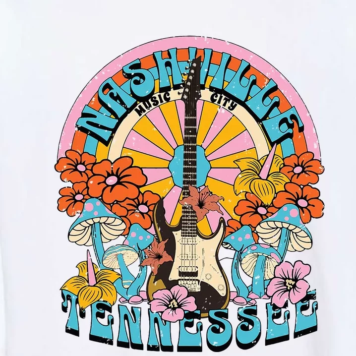 Nashville Retro Music City Trip Nash Bash Bach Garment-Dyed Sweatshirt