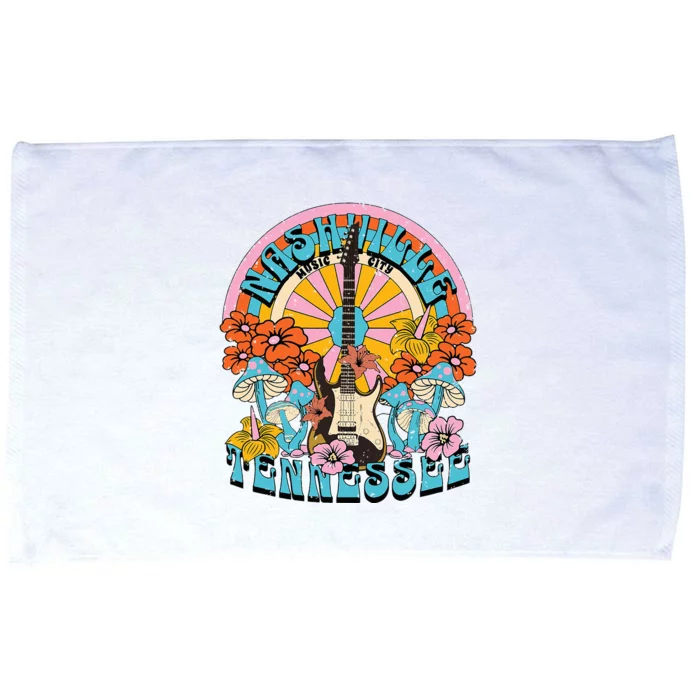 Nashville Retro Music City Trip Nash Bash Bach Microfiber Hand Towel