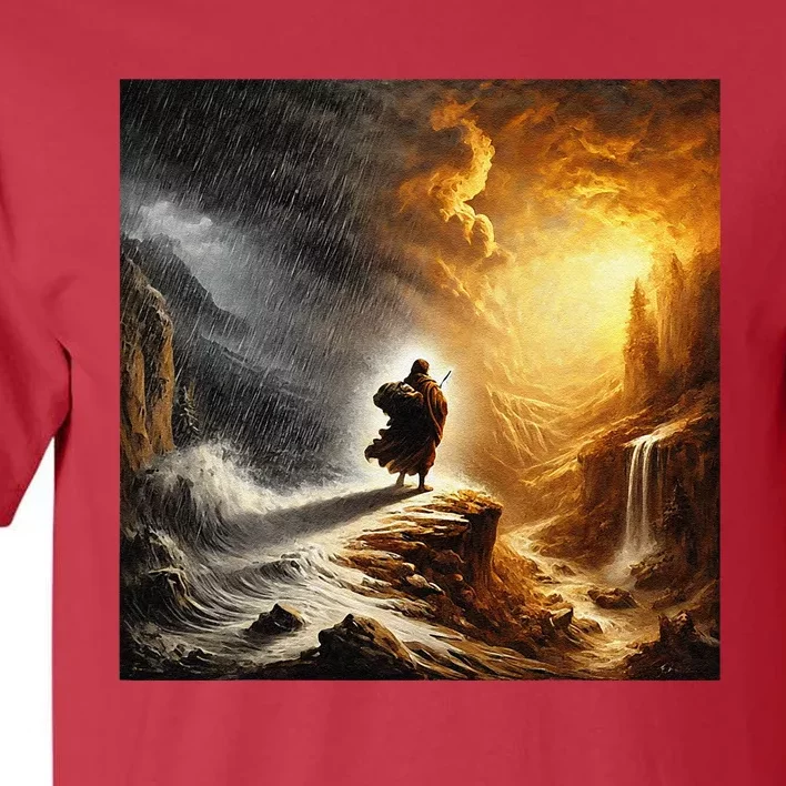 Neither Rain Nor Snow Renaissance Style Art Tall T-Shirt