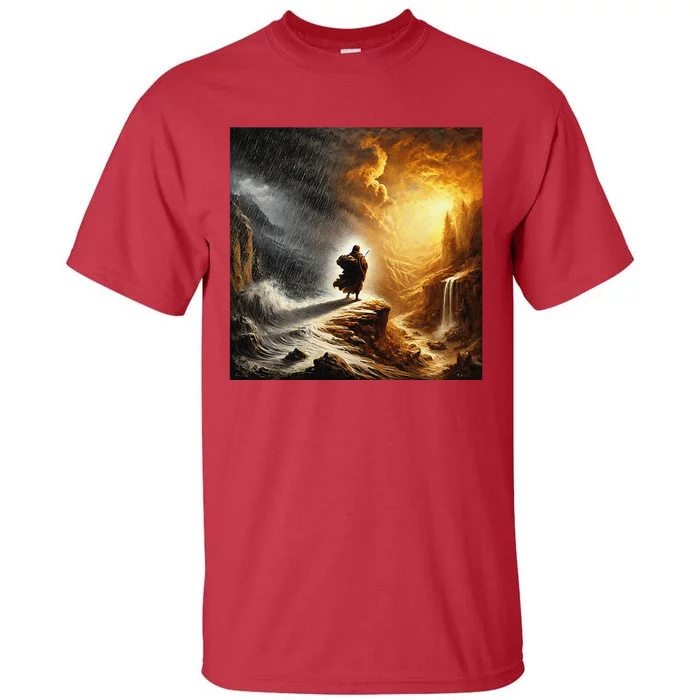 Neither Rain Nor Snow Renaissance Style Art Tall T-Shirt