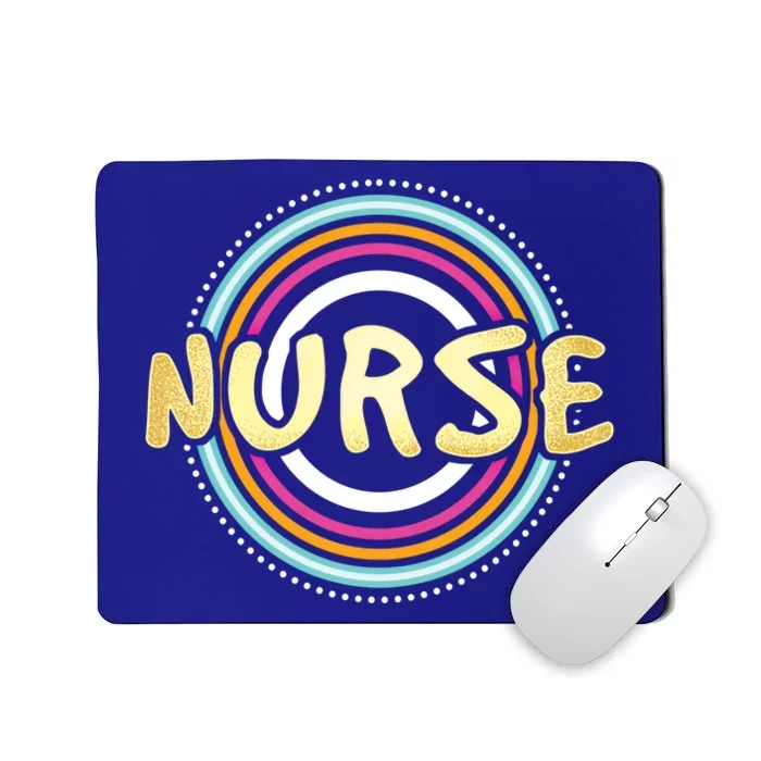 Nurse Rainbow Nursing Care Profession Health Recover Medical Meaningful Gift Mousepad