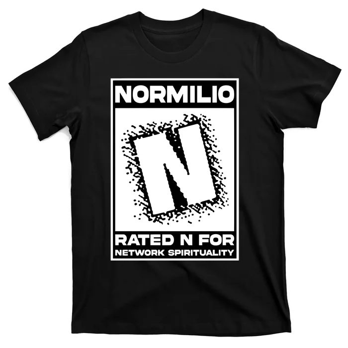 Normilio Rated N For Network Spirituality T-Shirt